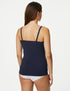 Marks & Spencer "3pk Cotton Rich Lace Trim Vests"